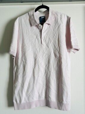 Guide London premium polo shirt dusty pink XL